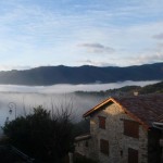 Village-brume matinale